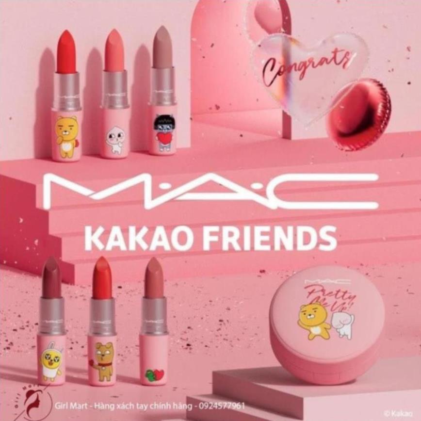 Son Mac Kakao Frends phiên bản limited mới nhất 2021 vỏ hồng emotion xinh động độc đáo | BigBuy360 - bigbuy360.vn
