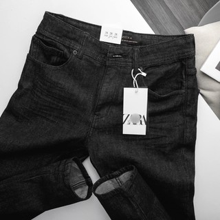 Quần Jeans nam đen co dãn mềm , form ôm vừa ,1 màu đơn giản thu đông 2020 từ n4mstore