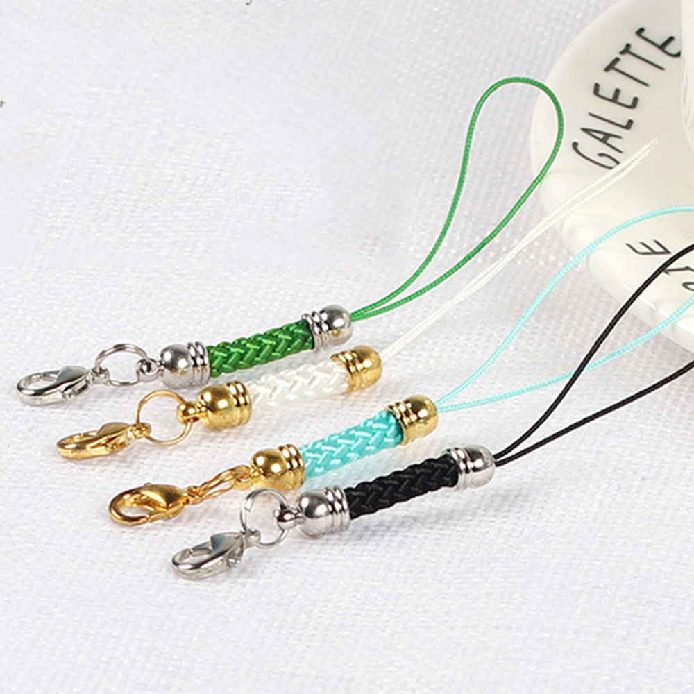 Set 10 dây móc khóa tùy chọn màu sắc tiện dụng DIY