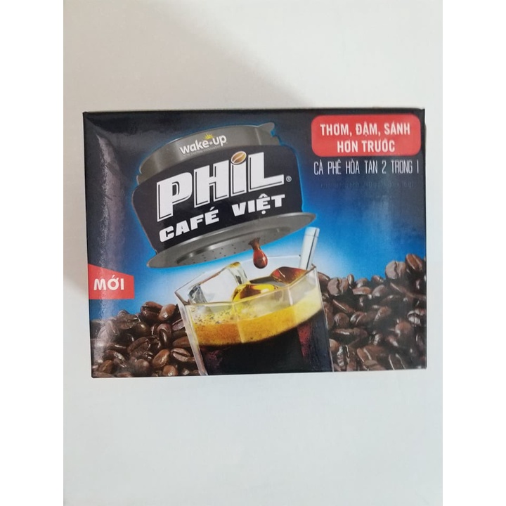 Cà phê PHIL hộp 240g (15 gói x 16g)-caphe date 2023