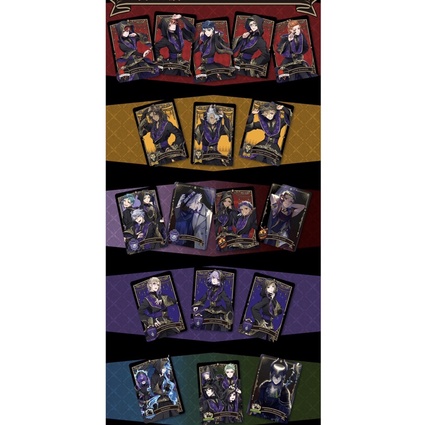 Gói thẻ Disney Twisted Wonderland Metal Card Collection 2