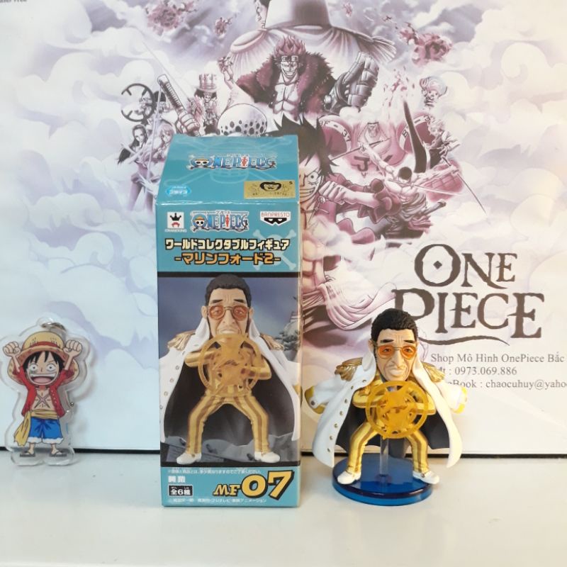 Mô Hình WCF Chính Hãng  3 Đô Đốc Hải Quân OnePiece