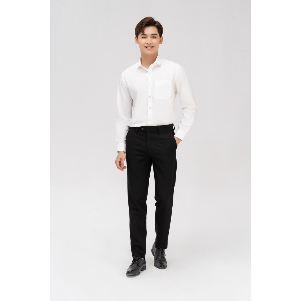 Áo sơ mi YODY Nam dài tay kiểu dáng classic có túi không nhăn SPM4003 | BigBuy360 - bigbuy360.vn