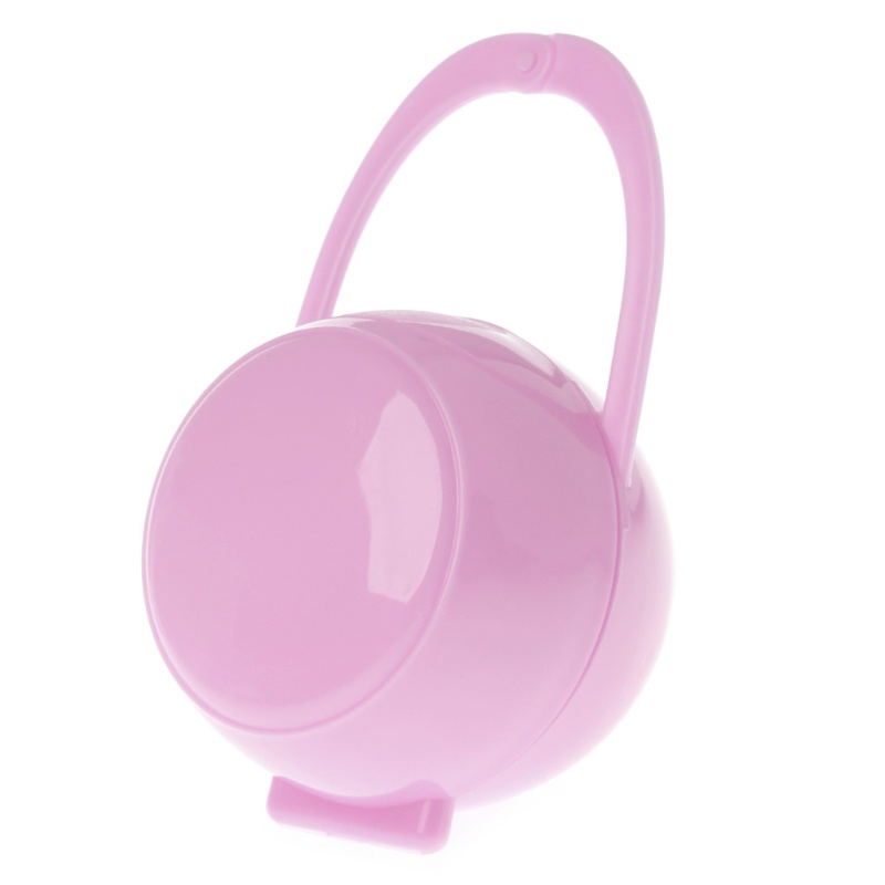 haha Portable Baby Boy Girl Infant Pacifier Nipple Cradle Case Holder Box Unisex New