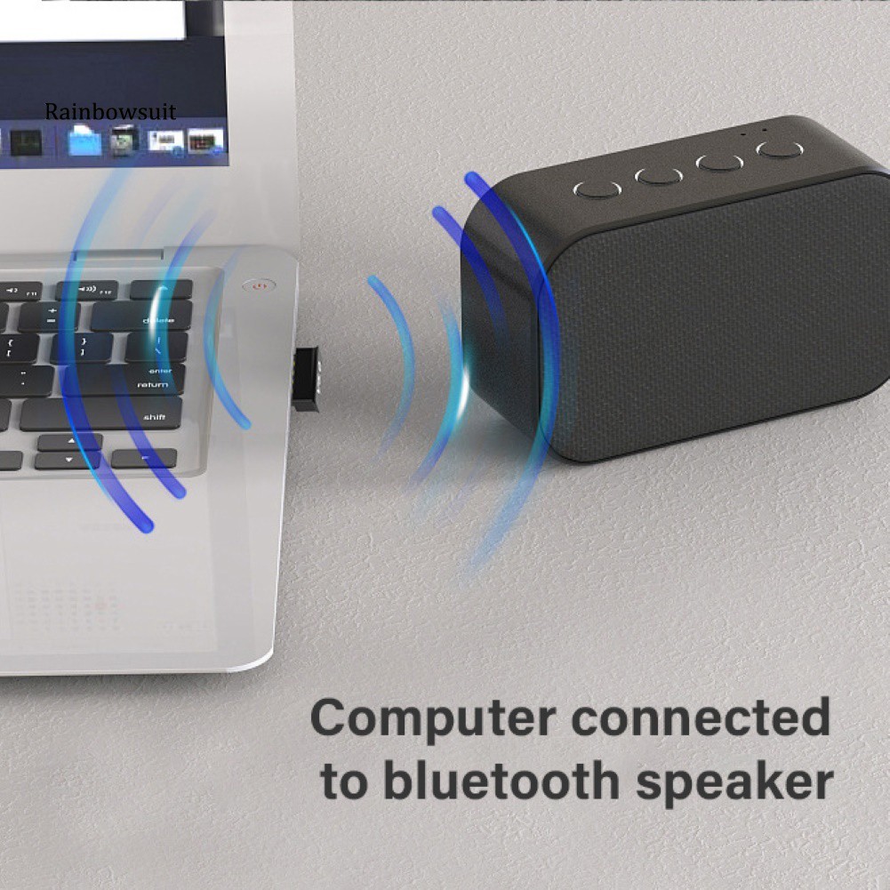 Bộ chuyển đổi bluetooth 5.0 không dây mini dành cho PC laptop