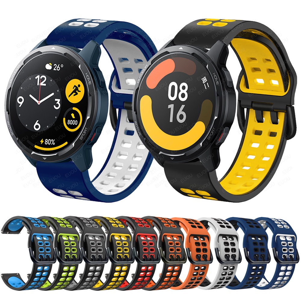 Dây Đeo Silicon Nhiều Màu Cho Đồng Hồ Thông Minh Xiaomi Watch Color 2/Mi