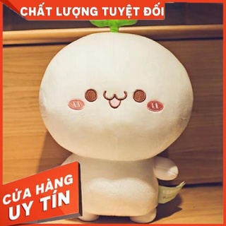 Gấu bông mầm cây quà tặng cho bé siêu mềm mịn, gấu rau mầm dễ thương siêu cute