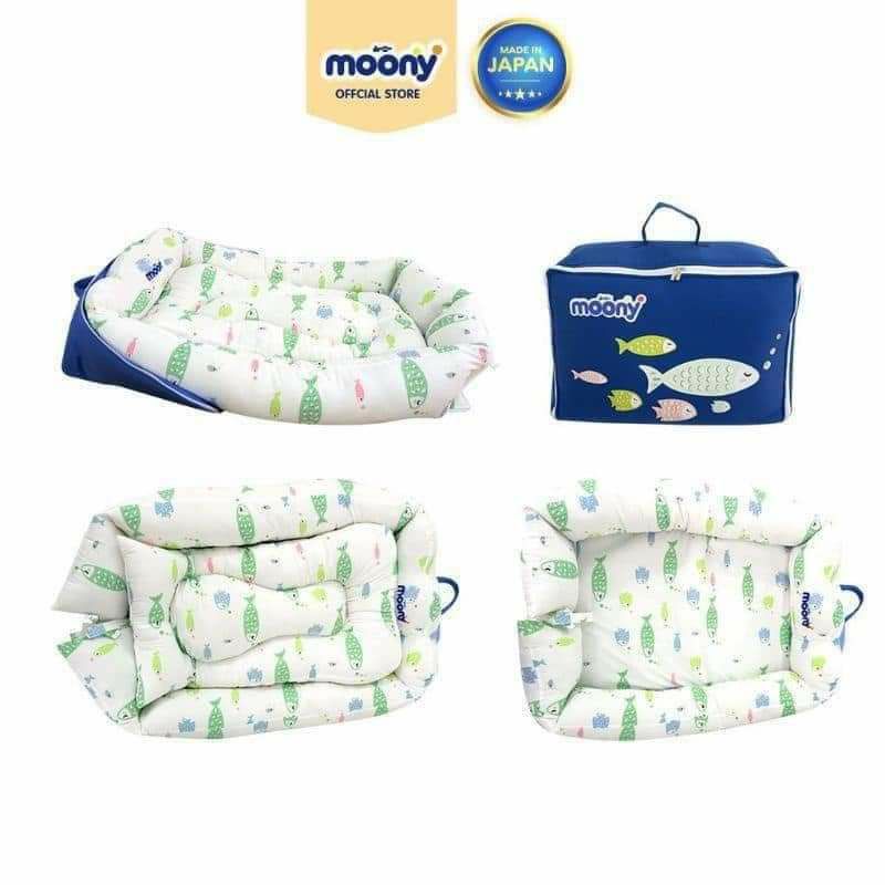 BỘ NỆM NÔI CHỐNG TRÀO NGƯỢC XẾP GỌN MOONY