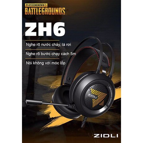 Tai nghe Gaming Zidli ZH6