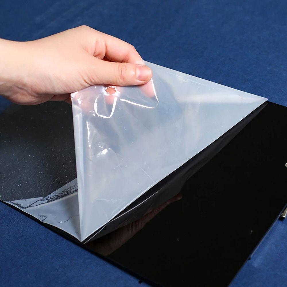 Bảng Kẹp Giấy A4 Bằng Acrylic Mạ Đồng Laser Có Lỗ Treo Sắp Xếp Gọn Gàng