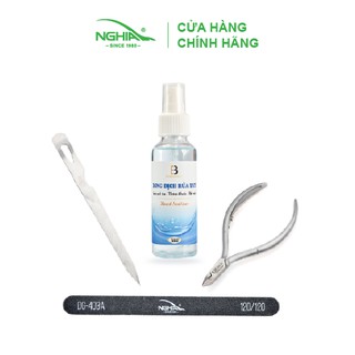 Bộ sản phẩm chăm sóc móng tay Kềm Nghĩa - Combo Basic 2