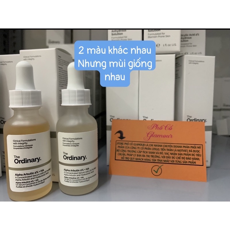 [𝓞𝓻𝓭𝓲𝓷𝓪𝓻𝔂] Serum dưỡng trắng da Alpha Arbutin 2% + HA