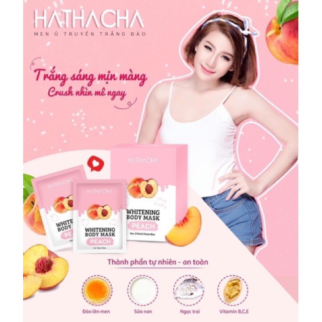 Ủ Trắng Đào HaThaCha | BigBuy360 - bigbuy360.vn