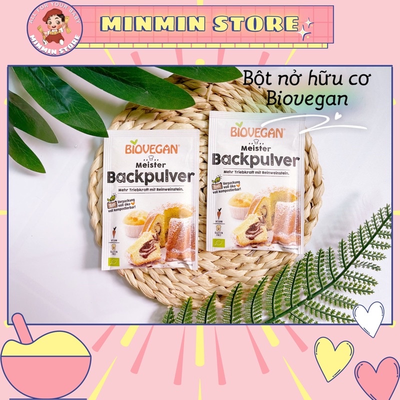 BỘT NỞ HỮU CƠ BIOVEGAN