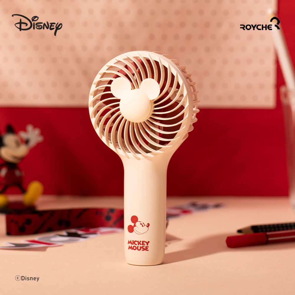 Quạt mini handy fan Disney CHÍNH HÃNG từ Royche nhiều mẫu mã siêu xinh