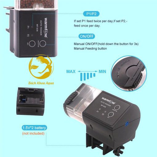 Máy cho cá ăn tự động WARMTONE WT-638