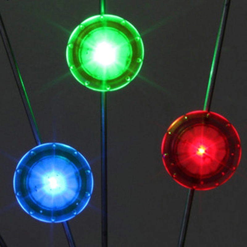 Đèn Led Mini Nhiều Màu Gắn Căm Xe Đạp Chạy Bằng Pin