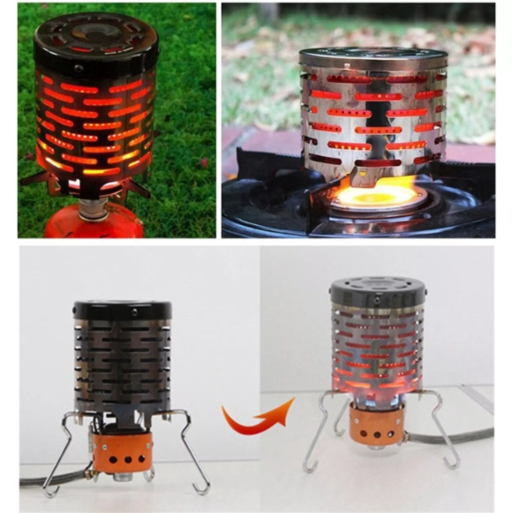 LÒ SƯỞI MINI CẮM TRẠI NGOÀI TRỜI BẰNG GA