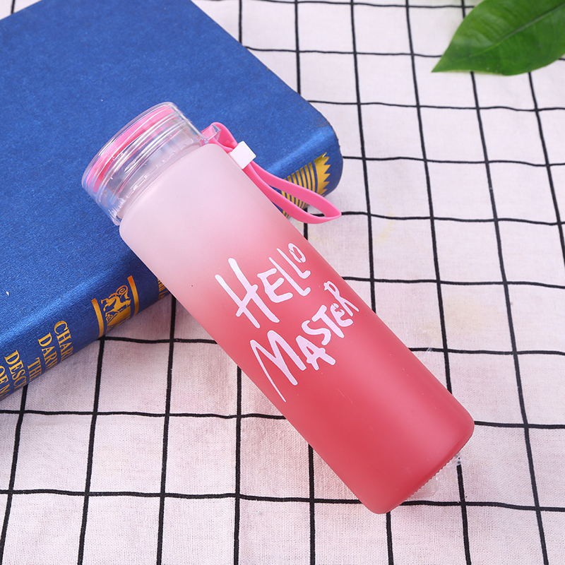 [FLASH SALES] BÌNH NƯỚC THỦY TINH HELLO MASTER 400ML