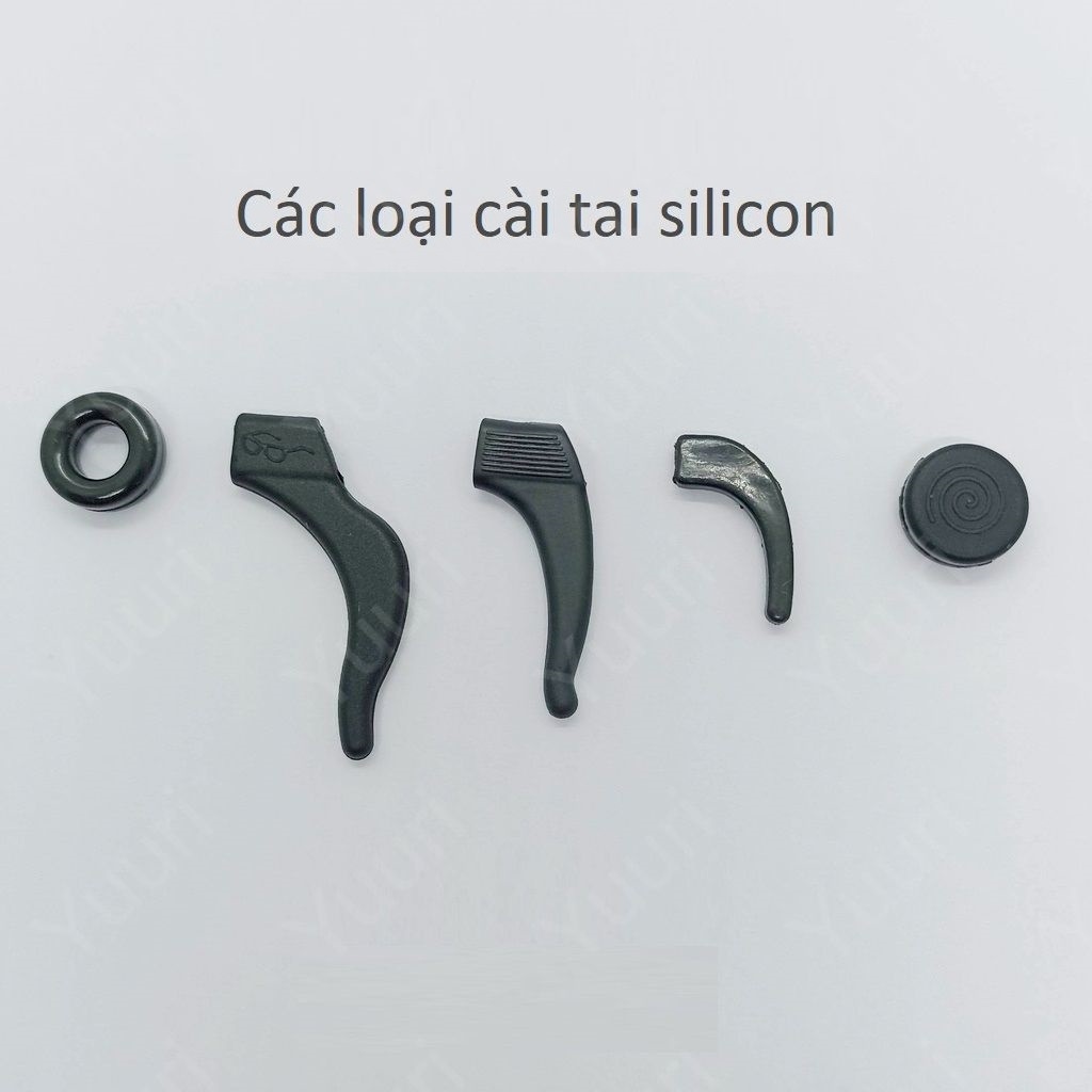 [1 cặp] Cài tai silicone cố định, chống tuột, rơi kính tiện dụng chơi thể thao