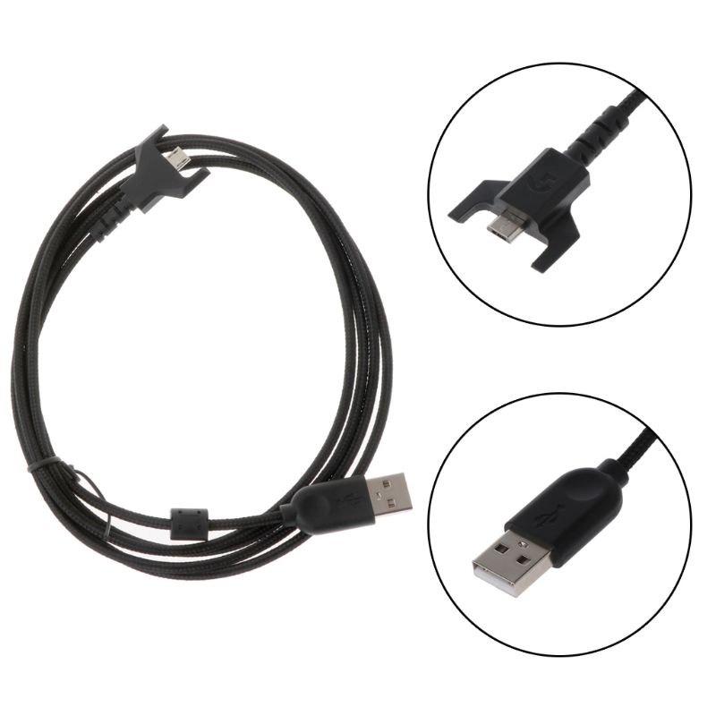 Dây Cáp Sạc USB Bền Tương Thích Với G403 G703 G903 G900 Gaming Mouse G533 G633 G933 Muu