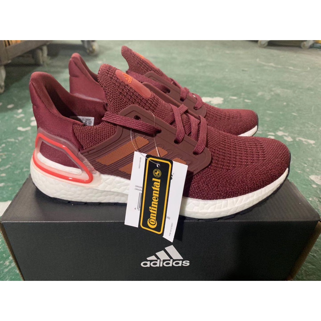 Giày Thể Thao Ultra Boost 6.0 màu đỏ đô dành cho chạy bộ đi lại hằng ngày nhẹ nhàng và êm chân