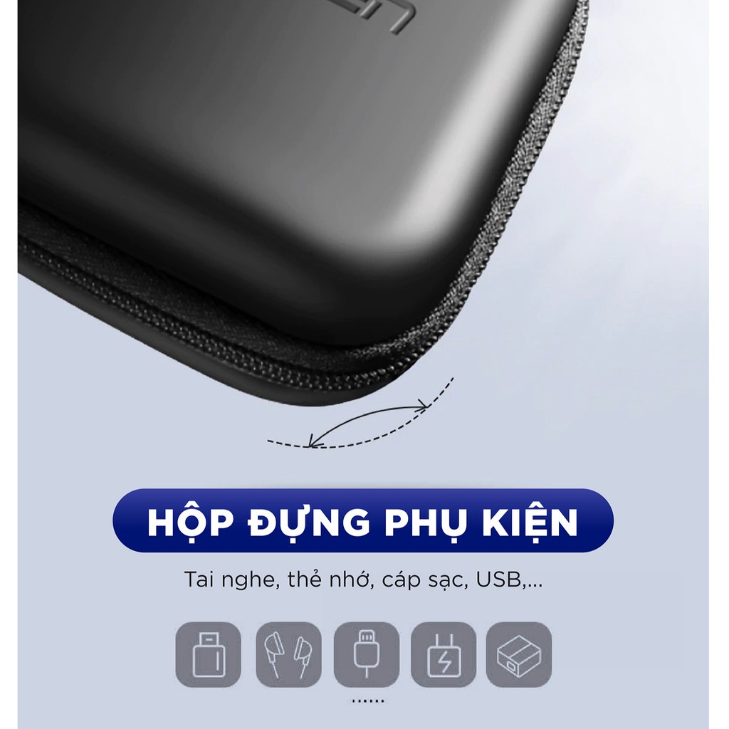 Hộp đựng tai nghe thẻ nhớ cáp USB chống sốc chống nước UGREEN 40816