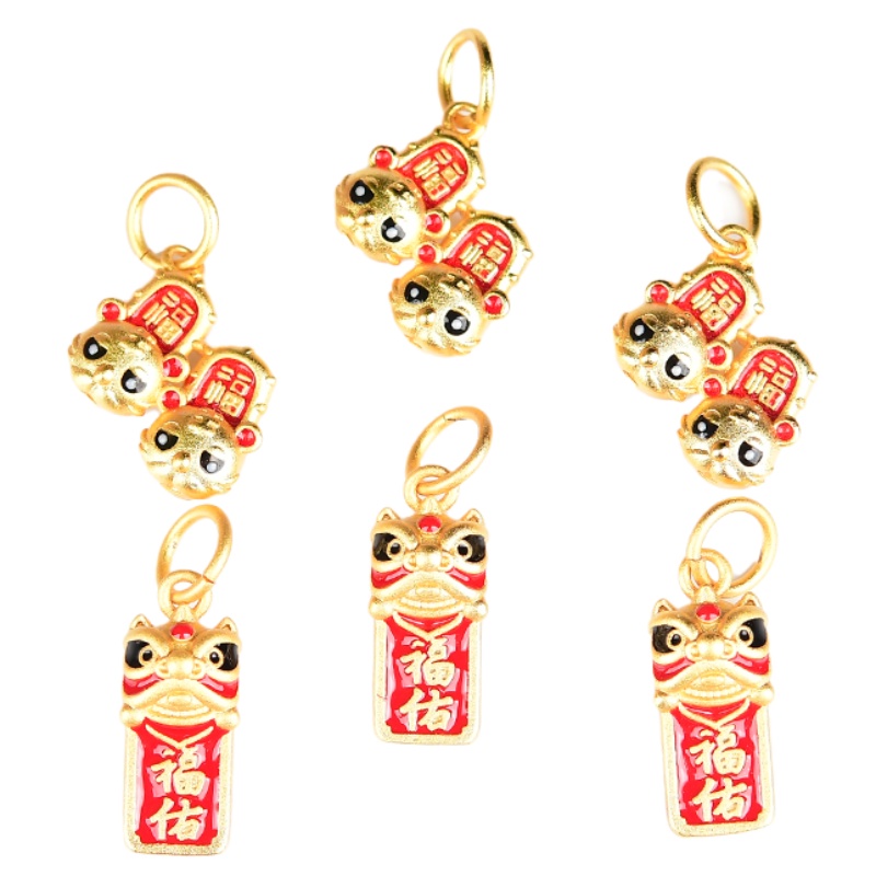 Tiger Wake-up Vòng Tay Dây Bện Mặt Hình Sư Tử Đôi Giày Nhỏ Tự Làm Thủ Công Không Gây Dị Ứng Phụ Kiện Trang Sức Vòng Tay Trang Sức Cao Cấp Có Thể Được Carried Với Phòng Tắm Hypoallergenic Detention Màu Sắc Cao