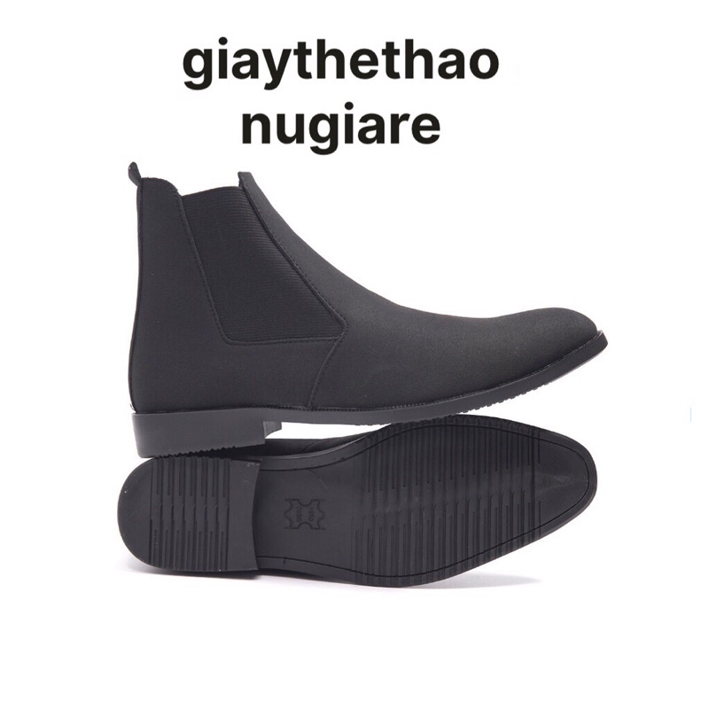 Giày boots nam Chelsea Boots Classic đế khâu Cao Cấp ( đặt lùi 1 size)