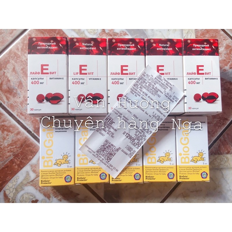 Vitamin E đỏ 400mg Nga | BigBuy360 - bigbuy360.vn