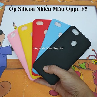 Oppo F5| Ốp Silicon Nhiều màu sắc dành cho Oppo F5