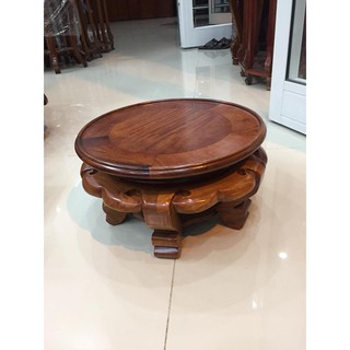 Ghế đôn sen gỗ hương , mặt đôn có nhiều kích cỡ, cao 20cm