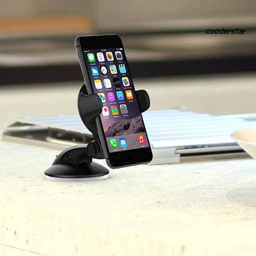 Giá đỡ điện thoại xoay 360 độ có giác hút gắn bảng điều khiển xe hơi thông dụng