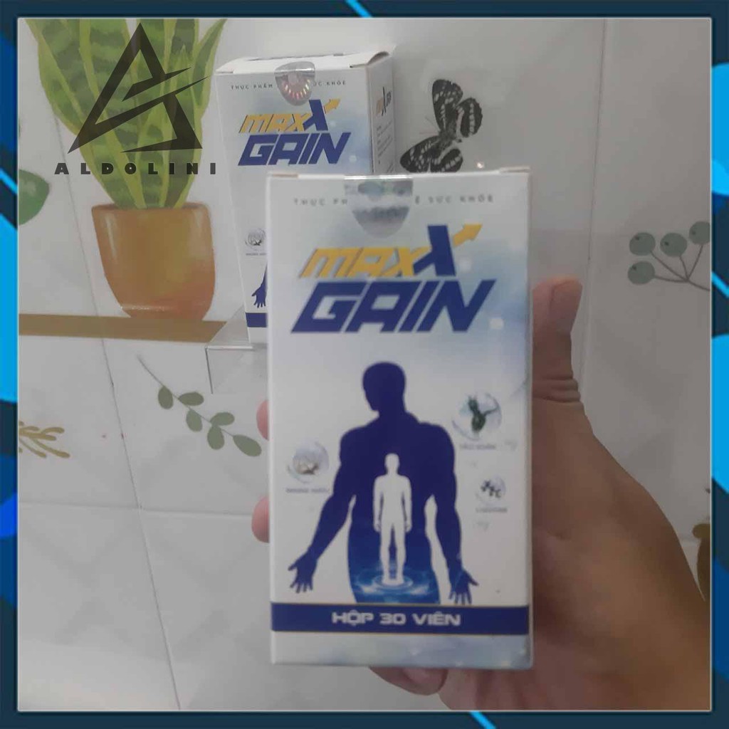 VIÊN TĂNG CÂN MAXX GAIN - Đạt Cân Nặng Chuẩn Cơ Thể Tăng Trưởng Nhanh Chóng Ngăn Ngừa Suy Dinh Dưỡng - CHÍNH HÃNG HỘP 30 | BigBuy360 - bigbuy360.vn