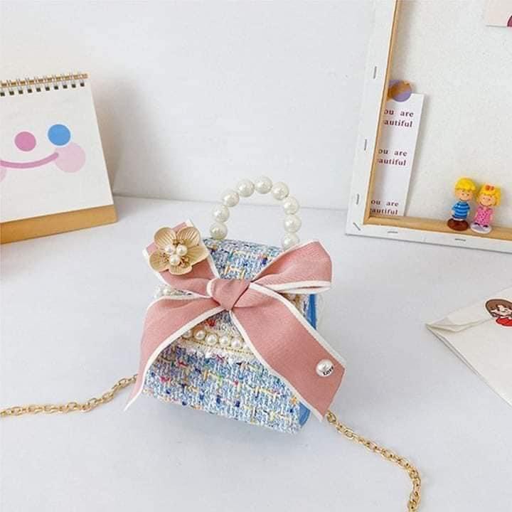 Túi đeo chéo cho bé gái phong cách Hàn Quốc cao cấp đẹp HTI01