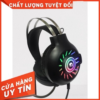 [HDMusictechnology] Tai Nghe Chụp Tai DRAGON C10 cao cấp, Led cầu vồng tối thượng, Cổng kết nối Usb+3.5