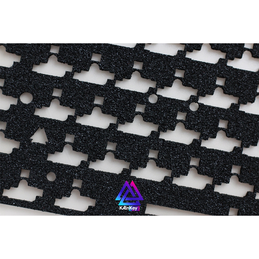 Foam lót bàn phím cơ cao su lưu hóa 3.5mm / Sẵn lỗ ốc / Cắt được cho mọi loại bàn phím cơ