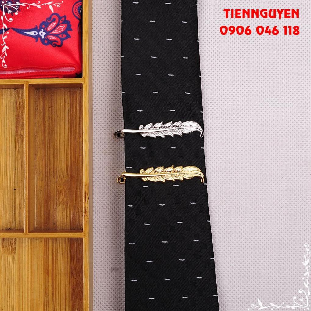 Kẹp cà vạt nam bản trung ( 5cm)