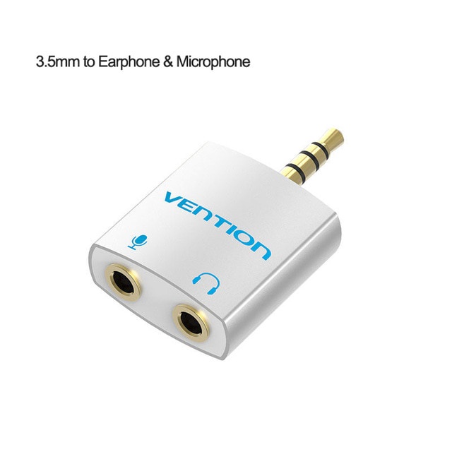 Vention Dây Cáp Chia Cổng 3.5mm Chuyên Dụng Cho Tai Nghe