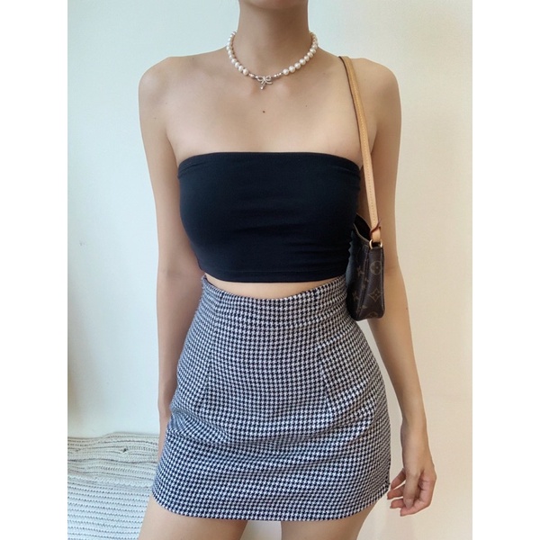 Áo ống trơn basic ôm body