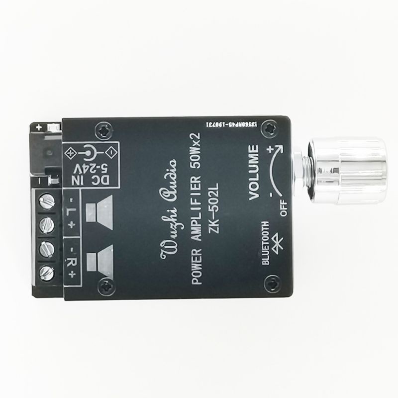 Bảng Mạch Khuếch Đại Âm Thanh Bluetooth 5.0 Mini Zk-502L Chuyên Dụng 2x50w