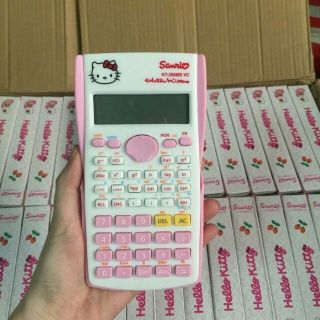 Máy tính hello kitty.doremon