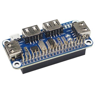 Bộ bảng mở rộng USB hub 4 cổng cho Raspberry Pi 3 / 2 / Zero W