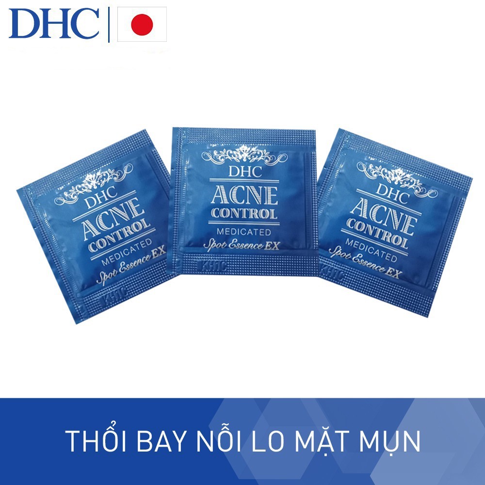 Tinh Chất Trị Mụn DHC Acne Control Spots Essence EX Gói 0.5g