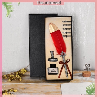 1 Bộ Bút Lông Vũ Cổ Điển