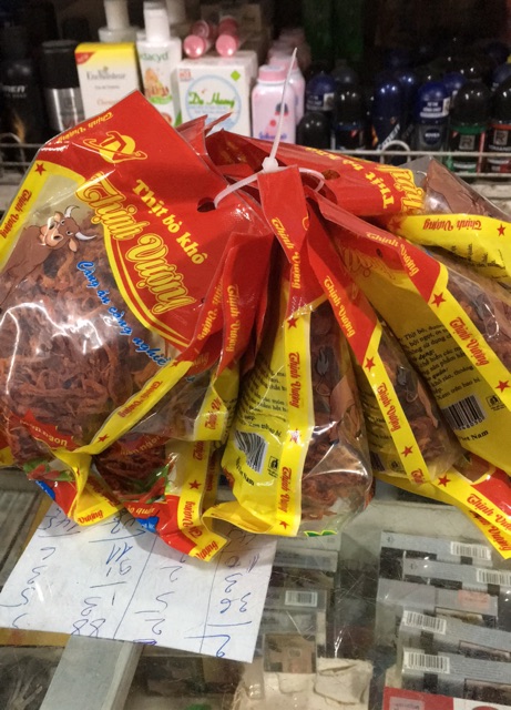 Thịt Bò Khô Thịnh Vượng Gói 30g/ 65G Bò Sợi &amp; Bò Miếng