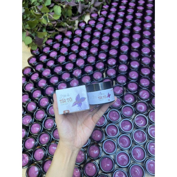Mặt nạ tía tô - giảm thâm - giảm nám - sáng da-chiết suất hoàn toàn từ thiên nhiên-50gr-ha anh shop