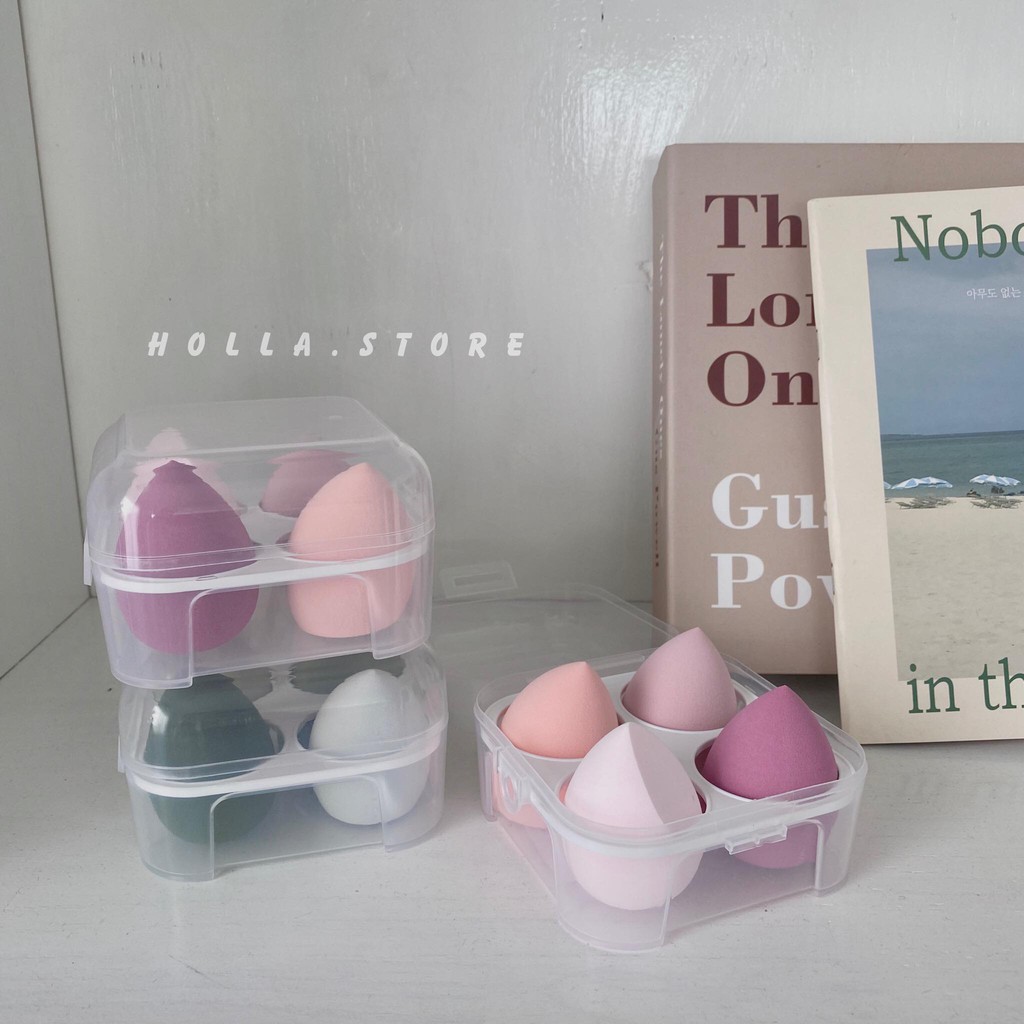 Set 4 mút trang điểm