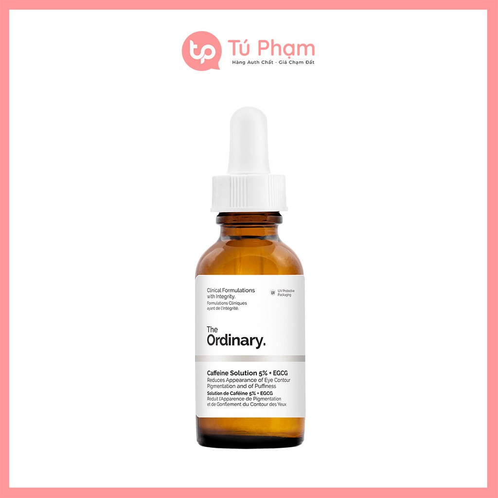 Tinh Chất Dưỡng Mắt The Ordinary Caffeine Solution 5% + EGCG 30ml