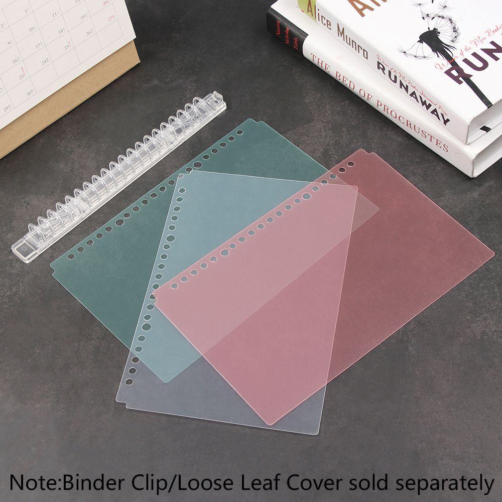 Bìa Hồ Sơ Bằng Nhựa 20 / 26 Lỗ A5 / B5 Thời Trang Có Thể Tái Sử Dụng